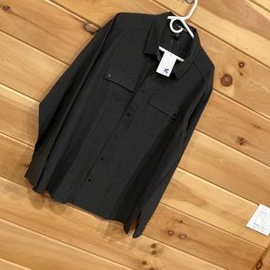 NWT Black Knoss Button down shirt
